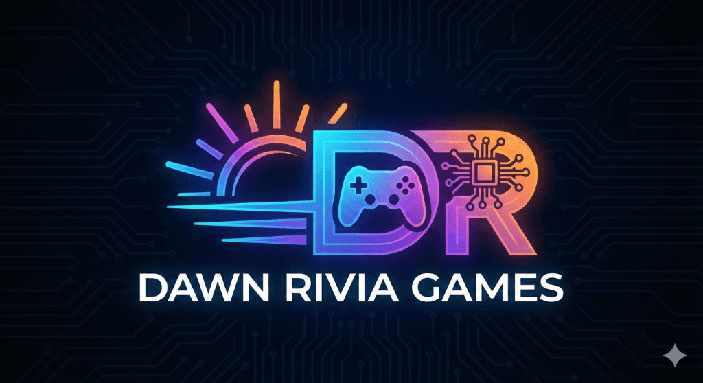 Dawn Rivia Games Logo